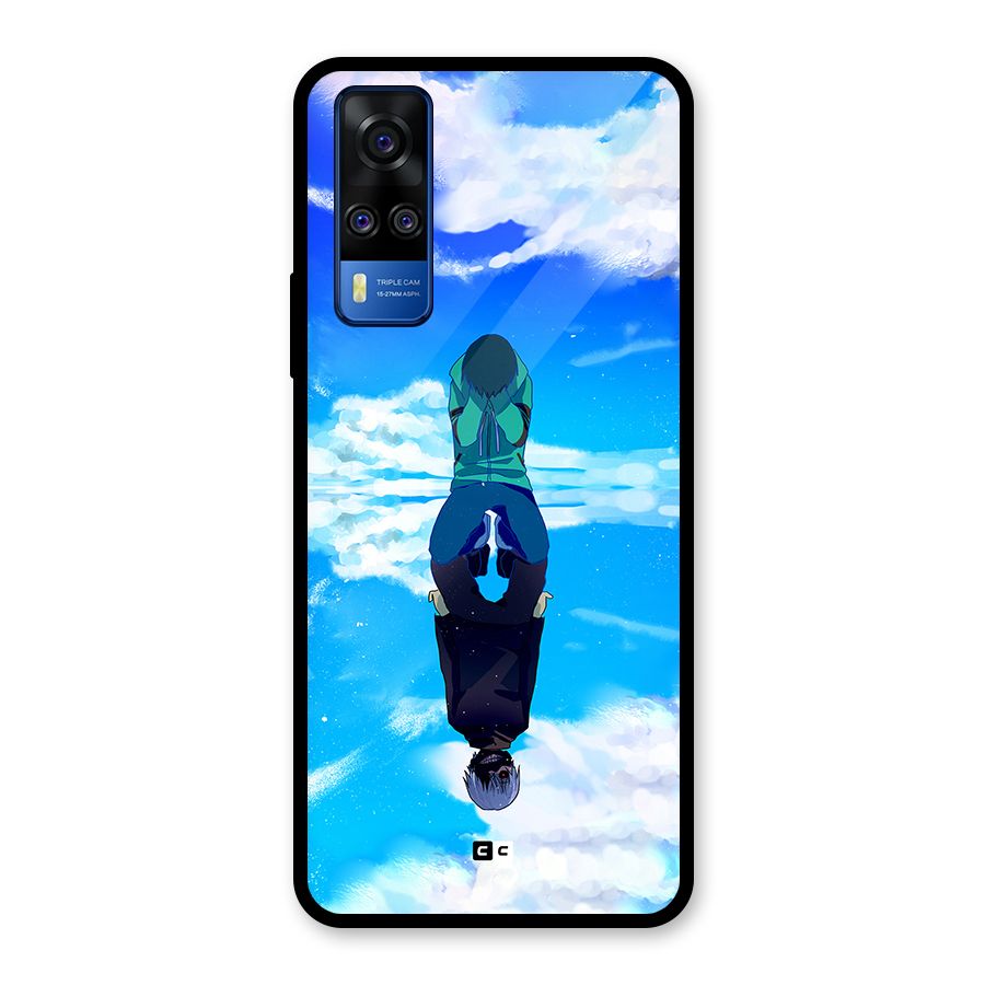 Ken Kaneki Reflection Glass Back Case for Vivo Y31