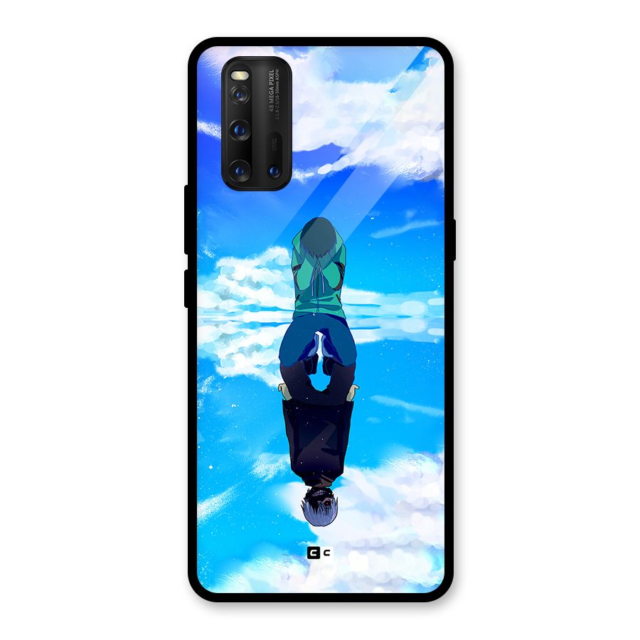 Ken Kaneki Reflection Glass Back Case for Vivo iQOO 3