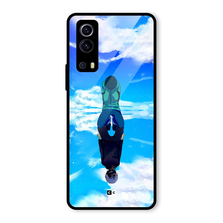Ken Kaneki Reflection Glass Back Case for Vivo iQOO Z3