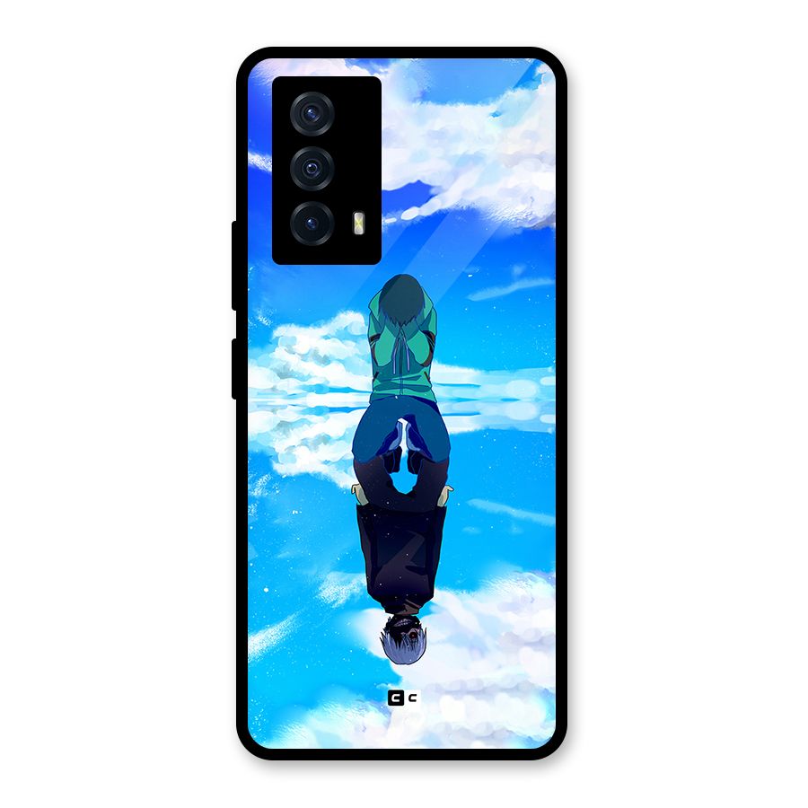 Ken Kaneki Reflection Glass Back Case for Vivo iQOO Z5