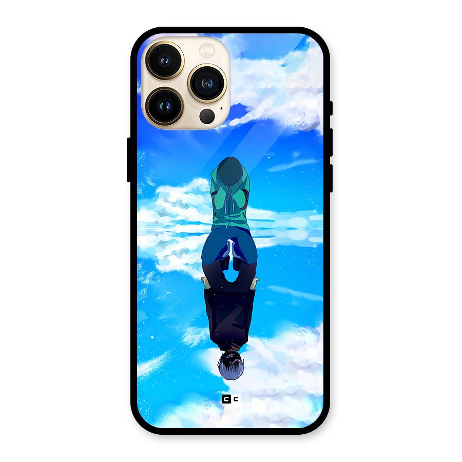Ken Kaneki Reflection Glass Back Case for iPhone 13 Pro Max