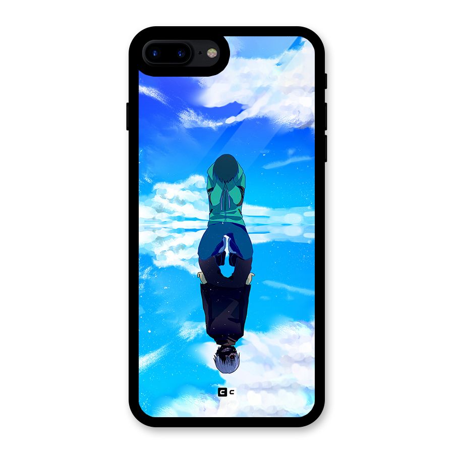 Ken Kaneki Reflection Glass Back Case for iPhone 7 Plus