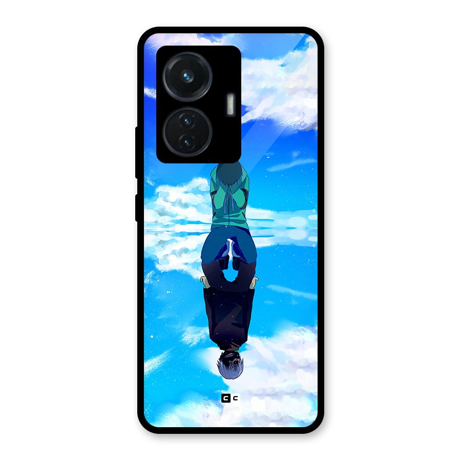 Ken Kaneki Reflection Glass Back Case for iQOO Z6 44W