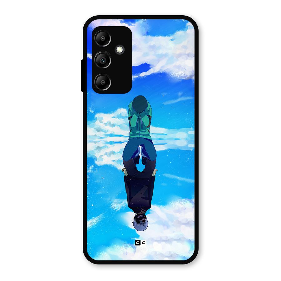 Ken Kaneki Reflection Metal Back Case for Galaxy A14 5G