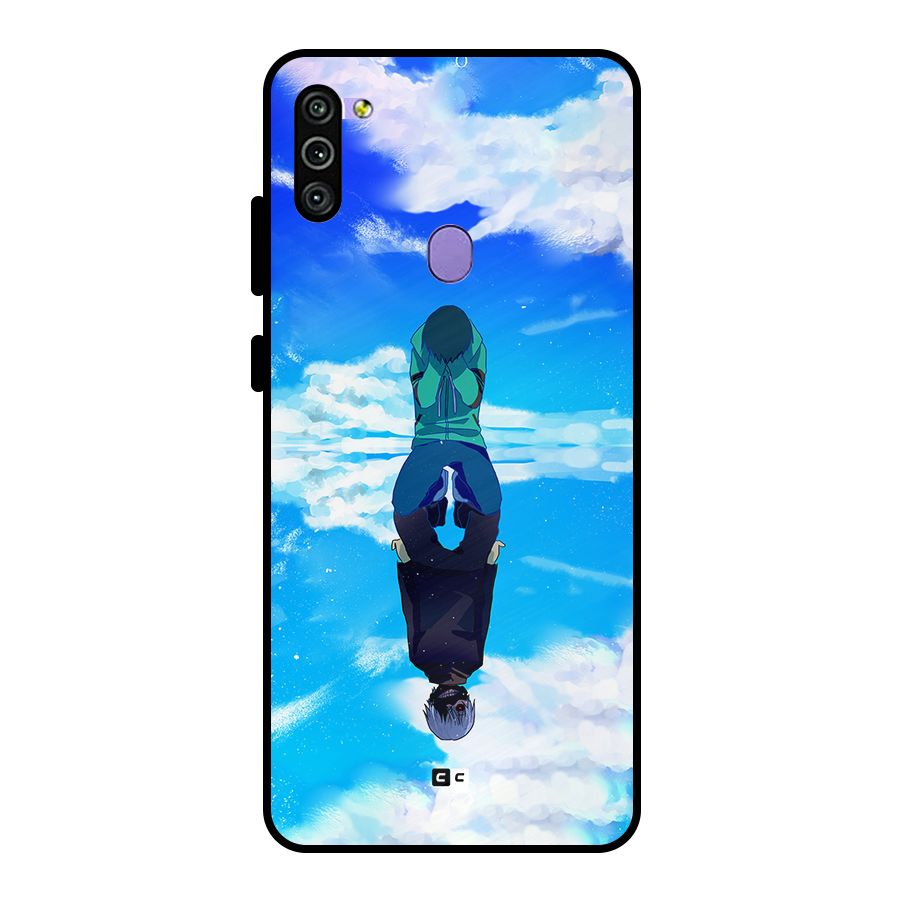 Ken Kaneki Reflection Metal Back Case for Galaxy M11