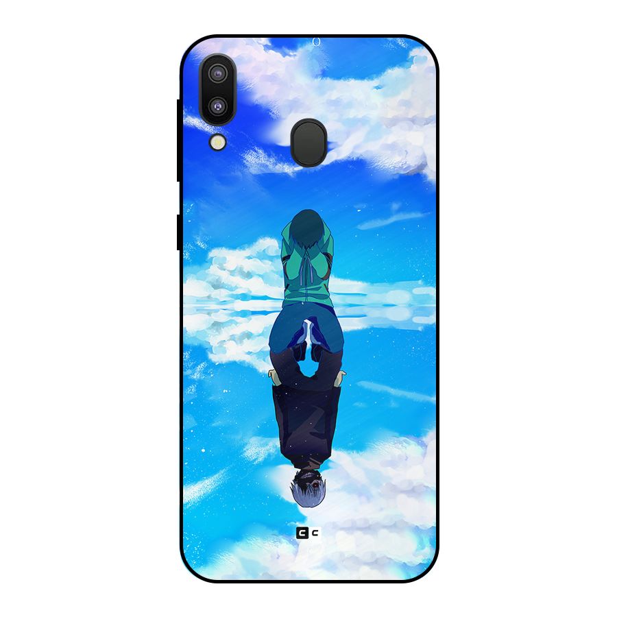 Ken Kaneki Reflection Metal Back Case for Galaxy M20