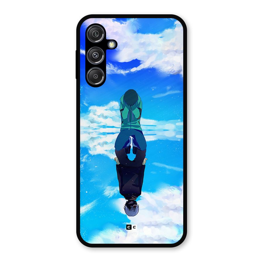 Ken Kaneki Reflection Metal Back Case for Galaxy M34 5G