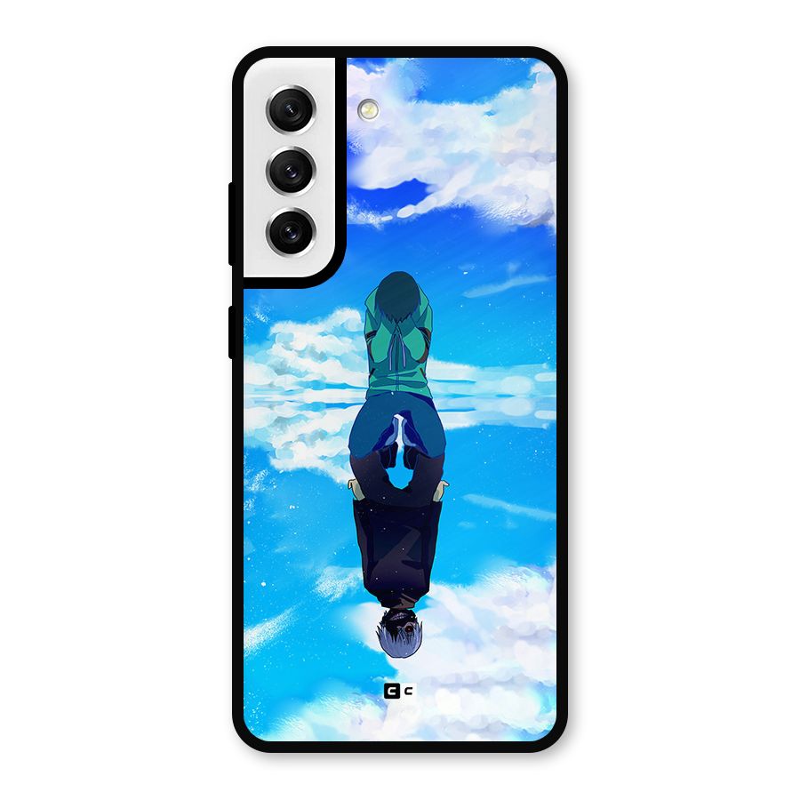 Ken Kaneki Reflection Metal Back Case for Galaxy S21 FE 5G