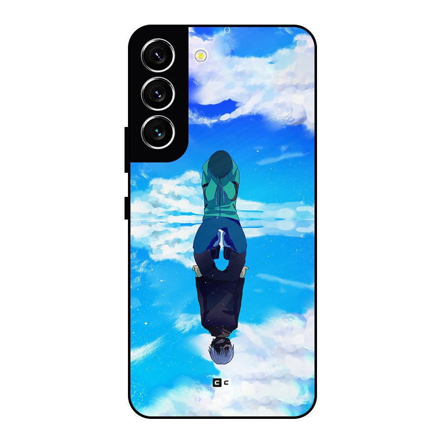 Ken Kaneki Reflection Metal Back Case for Galaxy S22 5G