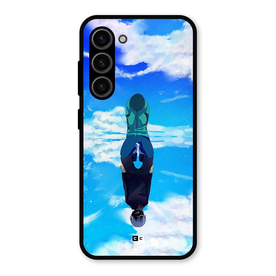 Ken Kaneki Reflection Metal Back Case for Galaxy S23