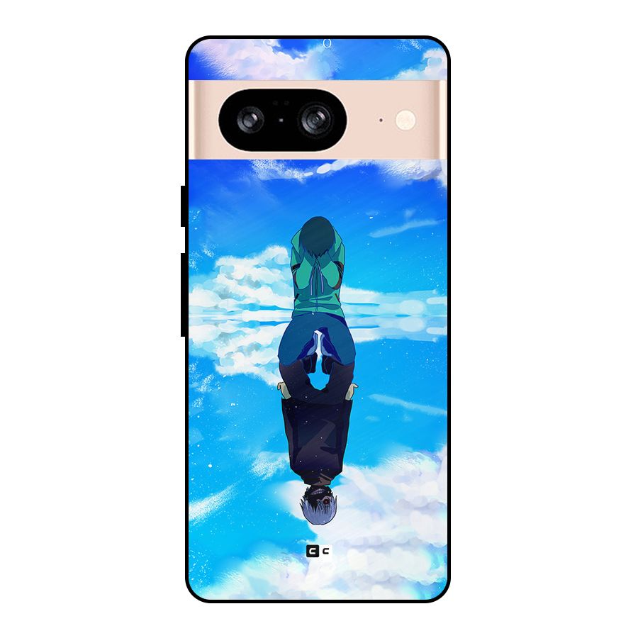 Ken Kaneki Reflection Metal Back Case for Google Pixel 8