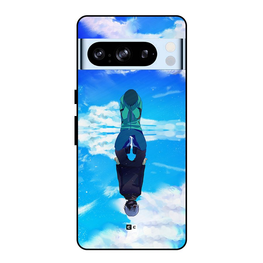 Ken Kaneki Reflection Metal Back Case for Google Pixel 8 Pro