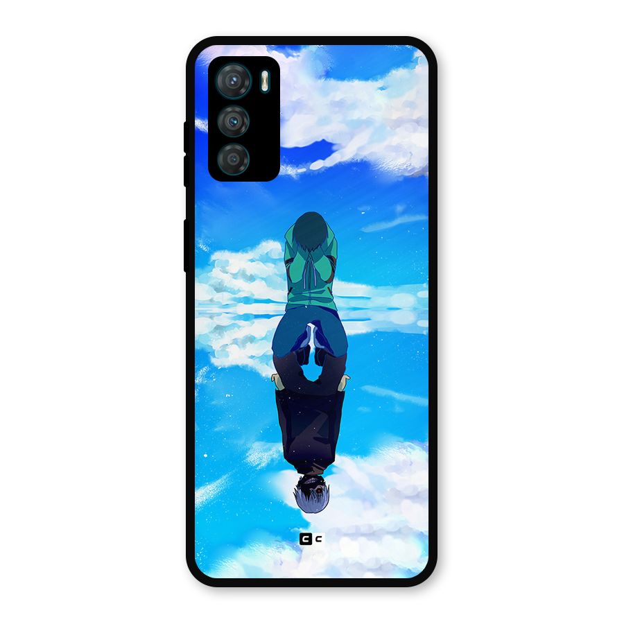 Ken Kaneki Reflection Metal Back Case for Moto G42