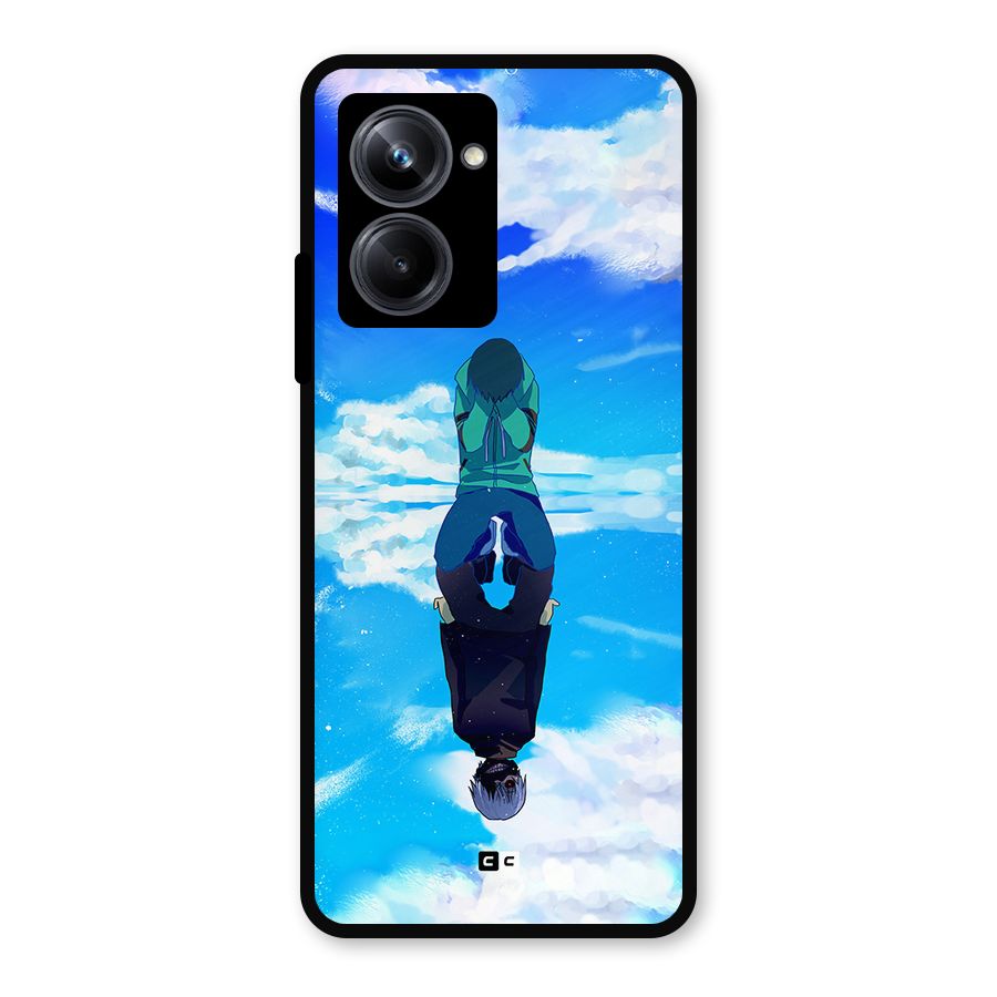 Ken Kaneki Reflection Metal Back Case for Realme 10 Pro