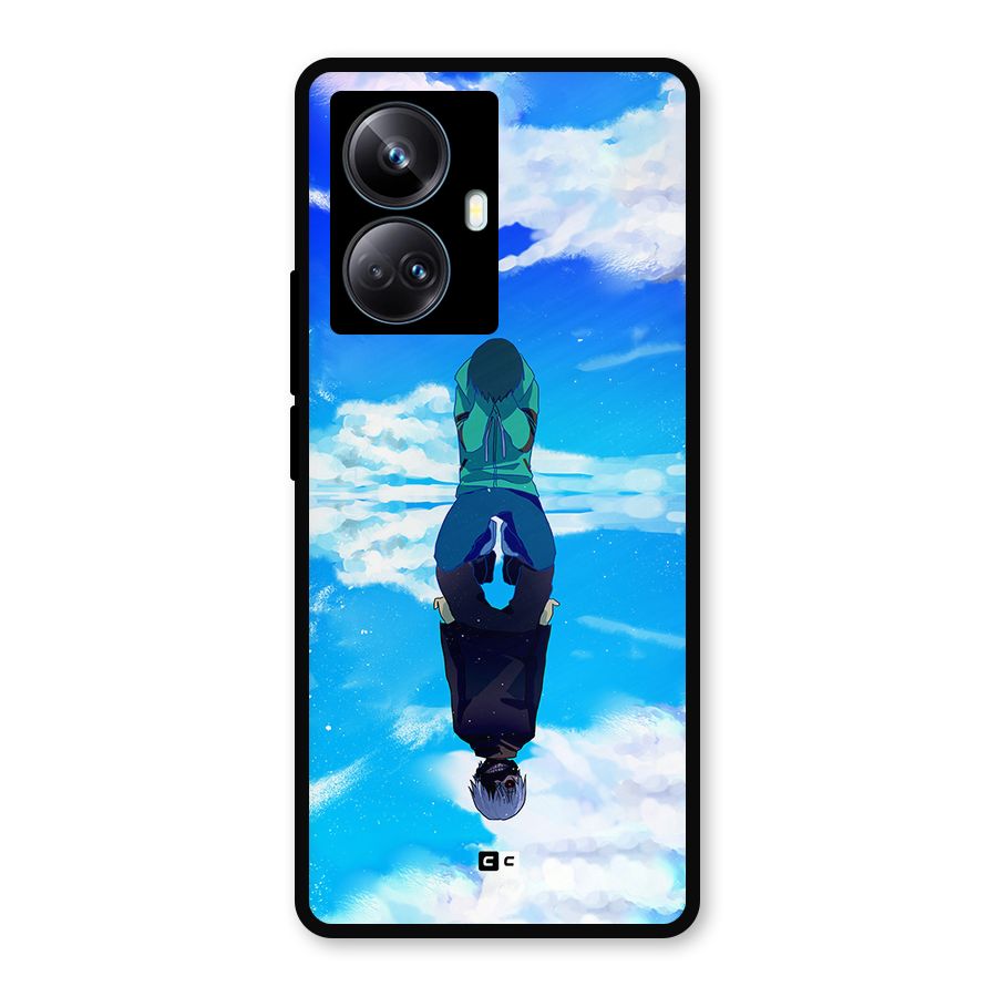 Ken Kaneki Reflection Metal Back Case for Realme 10 Pro Plus