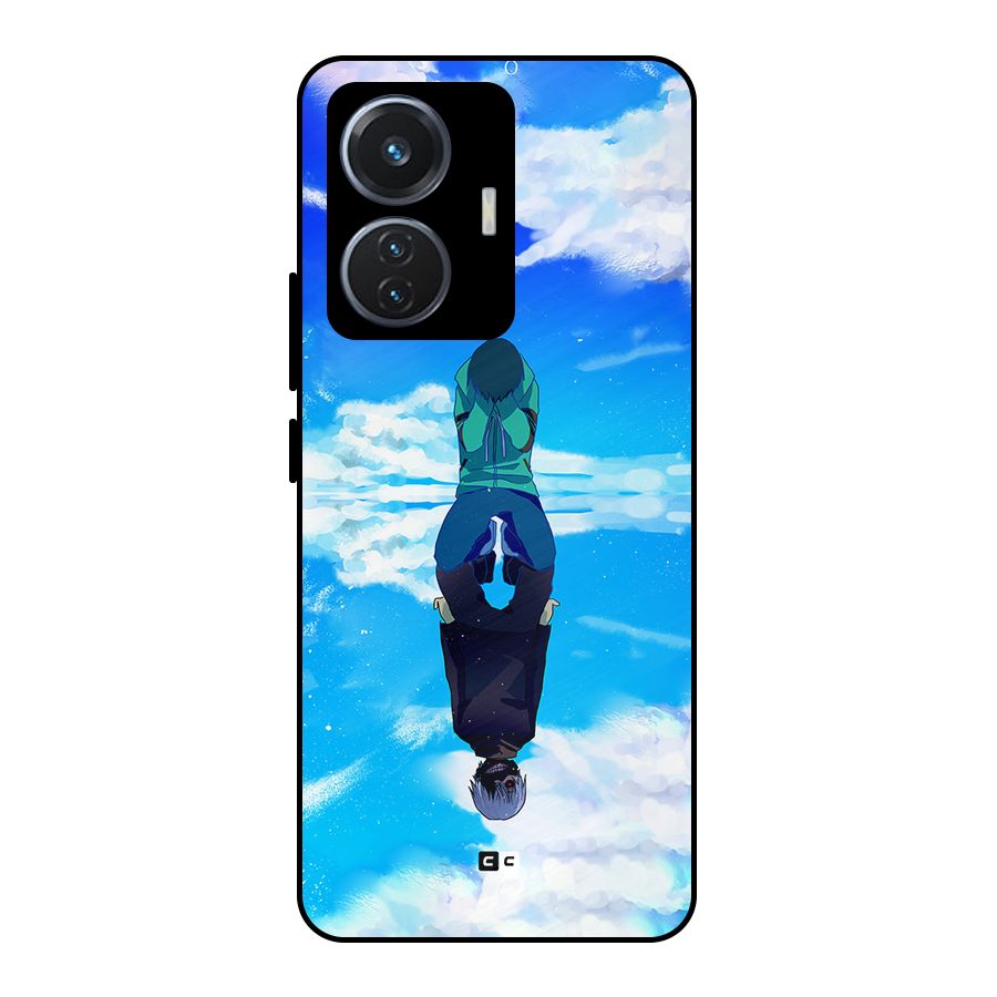 Ken Kaneki Reflection Metal Back Case for Vivo T1 44W