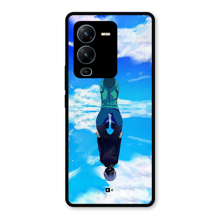 Ken Kaneki Reflection Metal Back Case for Vivo V25 Pro