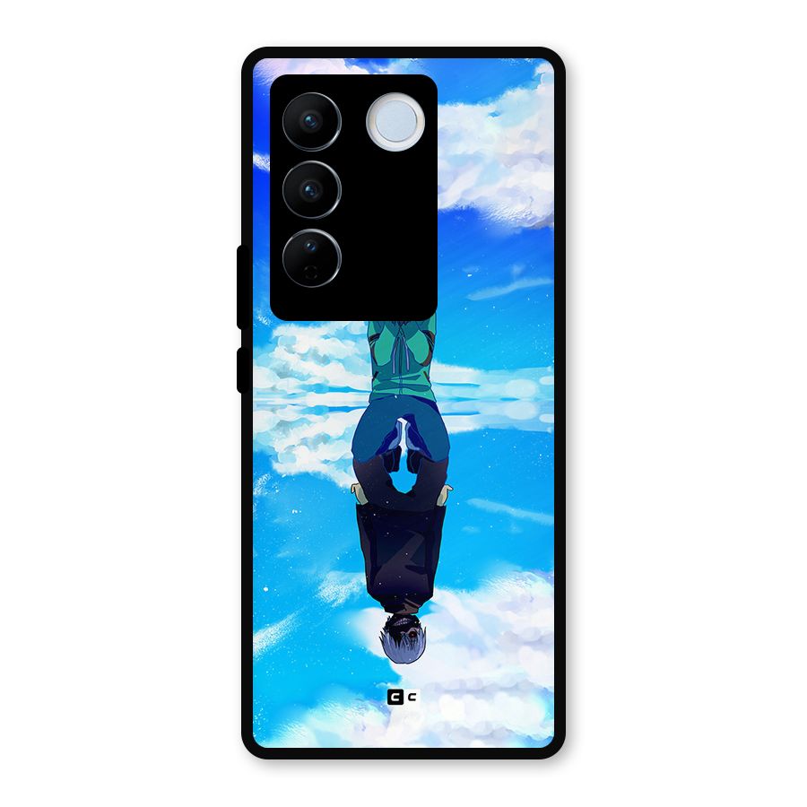 Ken Kaneki Reflection Metal Back Case for Vivo V27