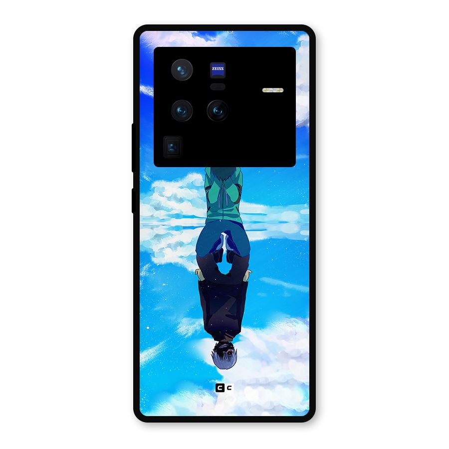 Ken Kaneki Reflection Metal Back Case for Vivo X80 Pro