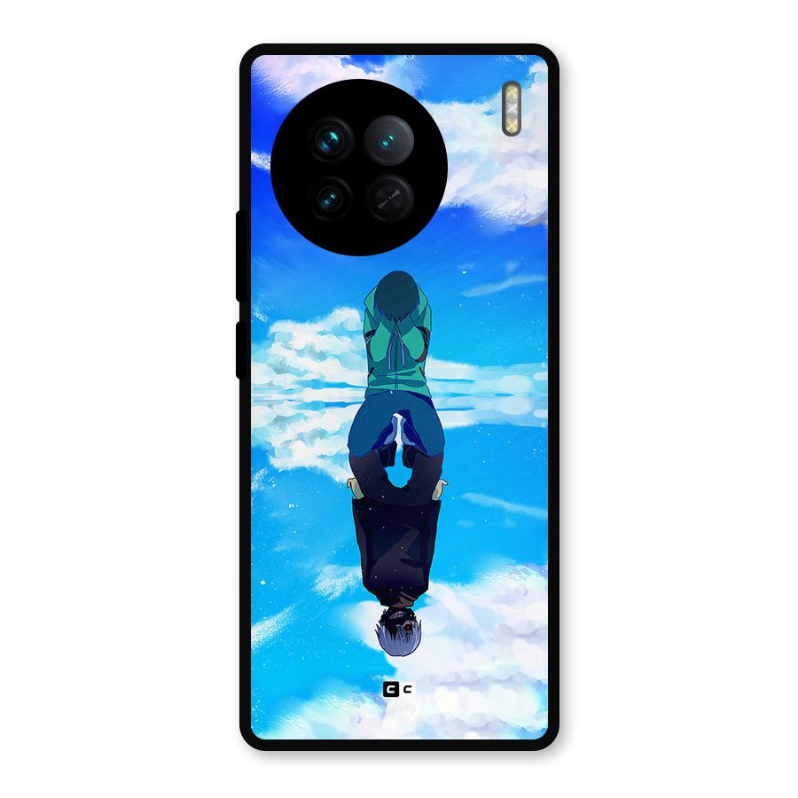 Ken Kaneki Reflection Metal Back Case for Vivo X90