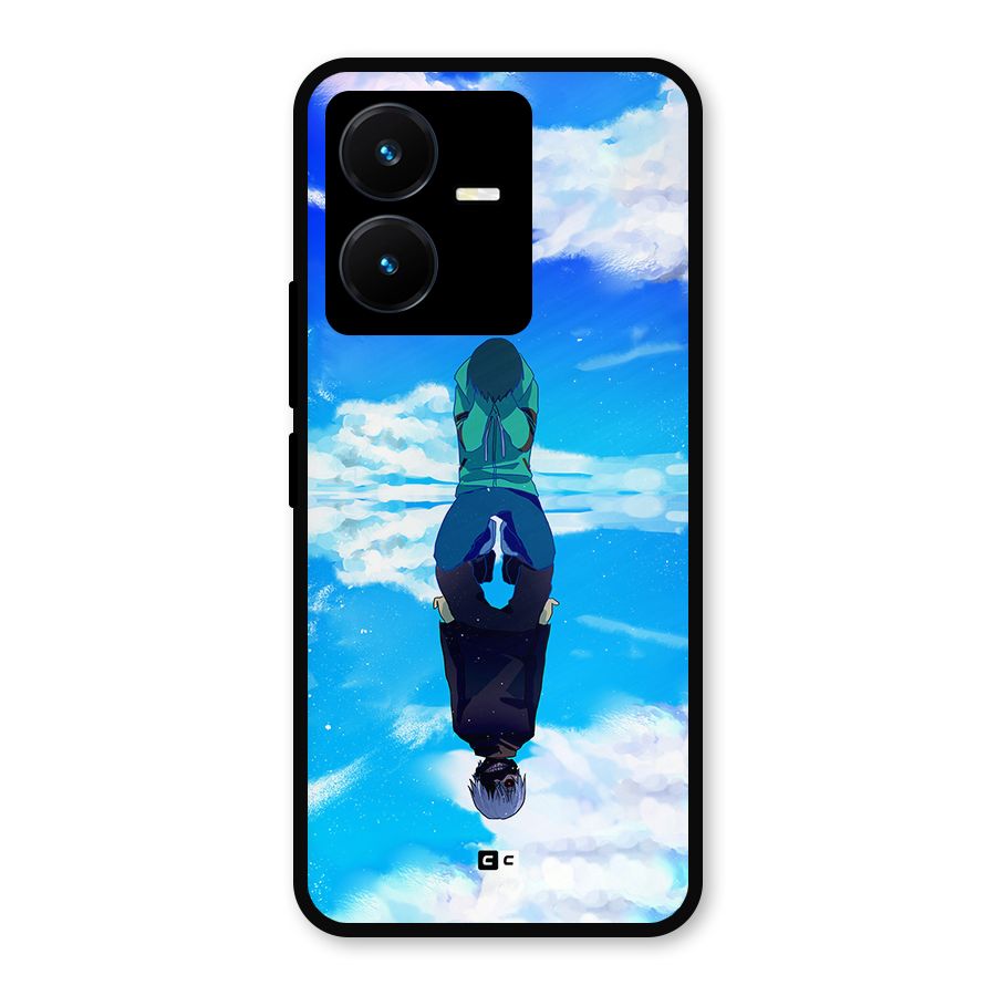 Ken Kaneki Reflection Metal Back Case for Vivo Y22