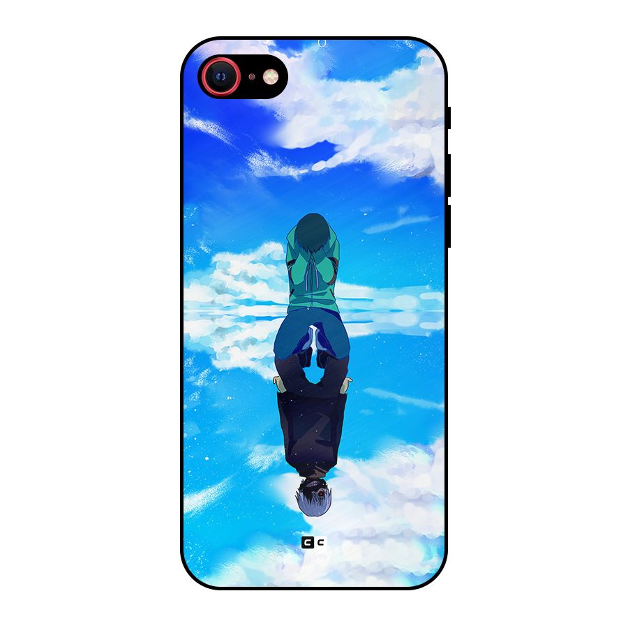Ken Kaneki Reflection Metal Back Case for iPhone 8