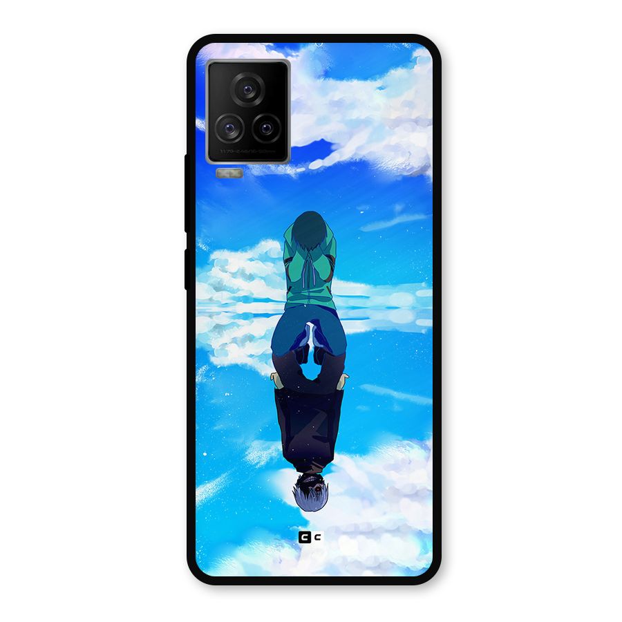 Ken Kaneki Reflection Metal Back Case for iQOO 7 Legend 5G