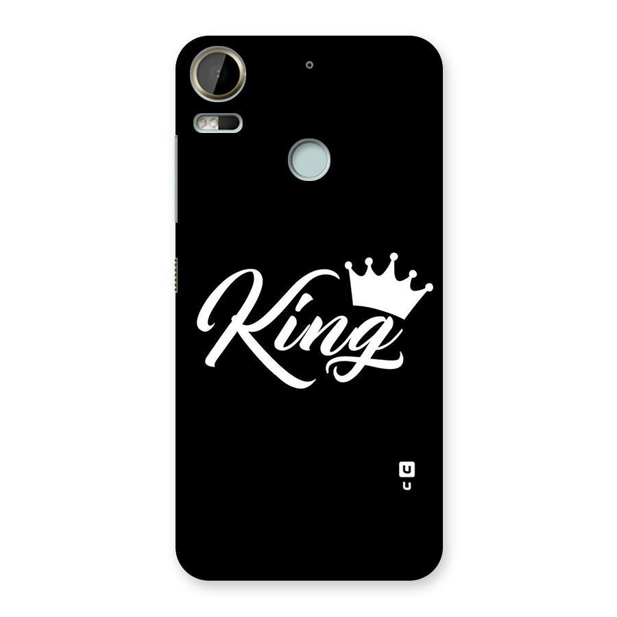 King Crown Typography Back Case for Desire 10 Pro