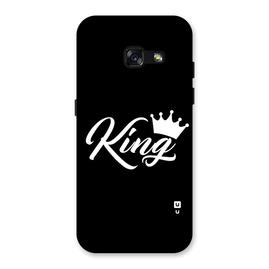 King Crown Typography Back Case for Galaxy A3 (2017)