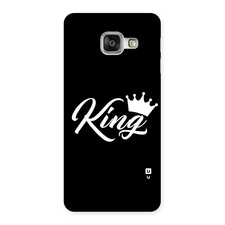 King Crown Typography Back Case for Galaxy A3 2016