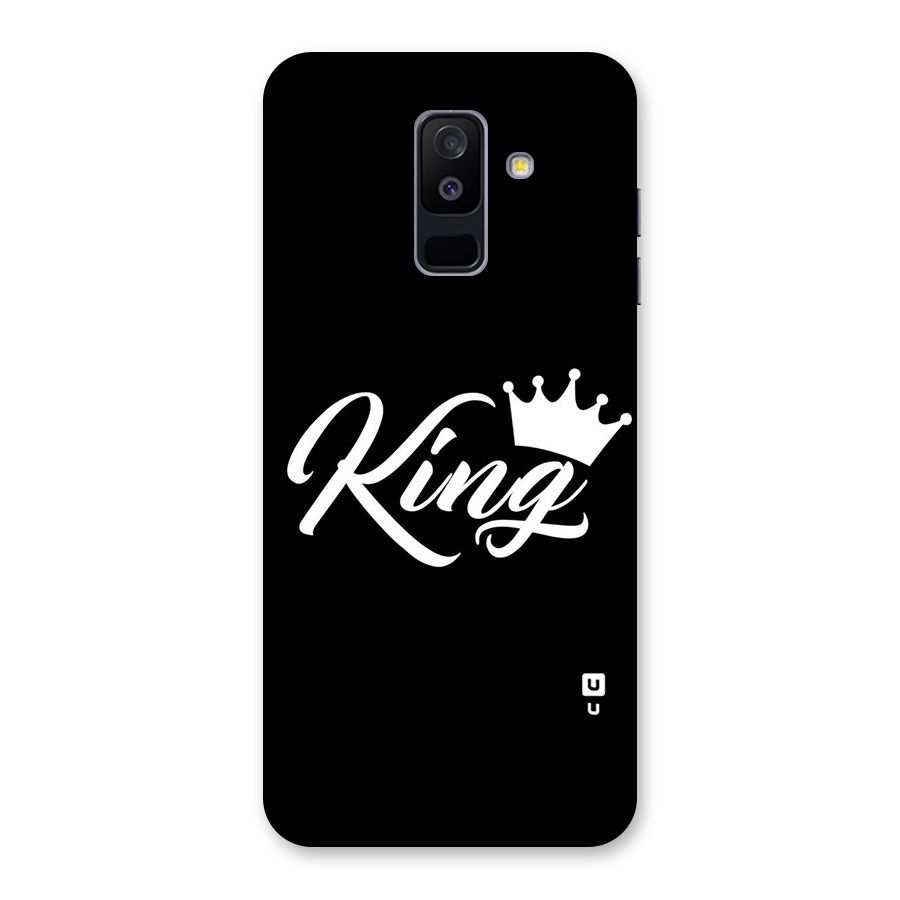 King Crown Typography Back Case for Galaxy A6 Plus
