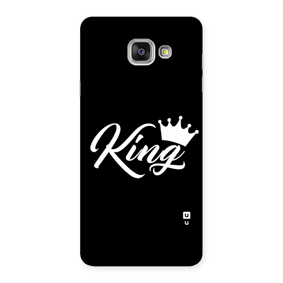 King Crown Typography Back Case for Galaxy A7 2016
