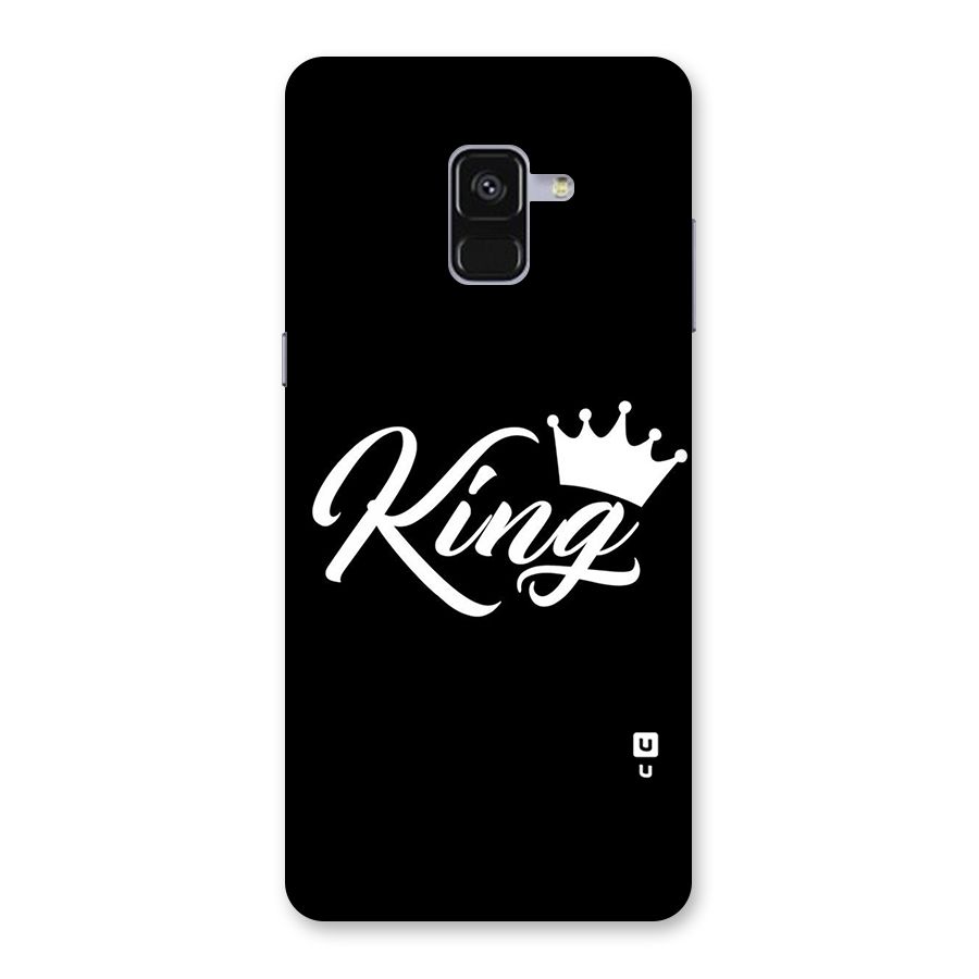 King Crown Typography Back Case for Galaxy A8 Plus