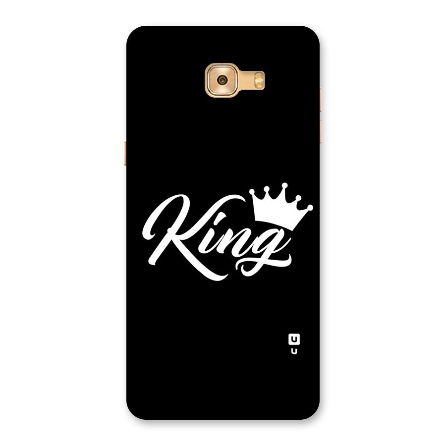 King Crown Typography Back Case for Galaxy C9 Pro