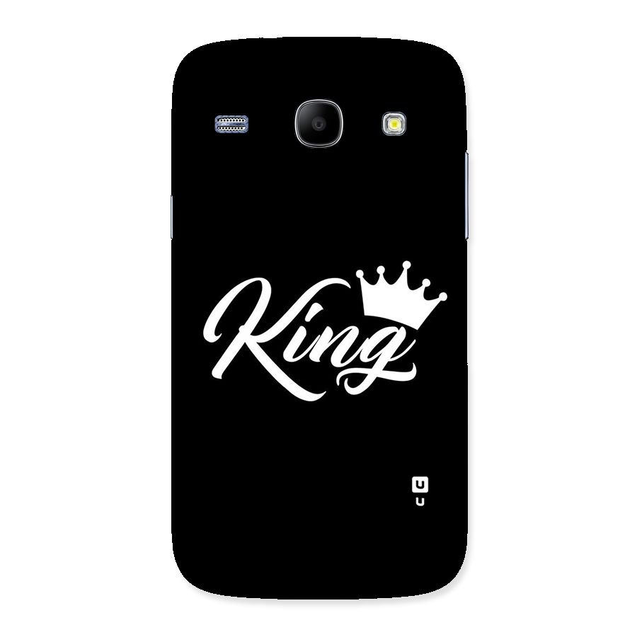 King Crown Typography Back Case for Galaxy Core