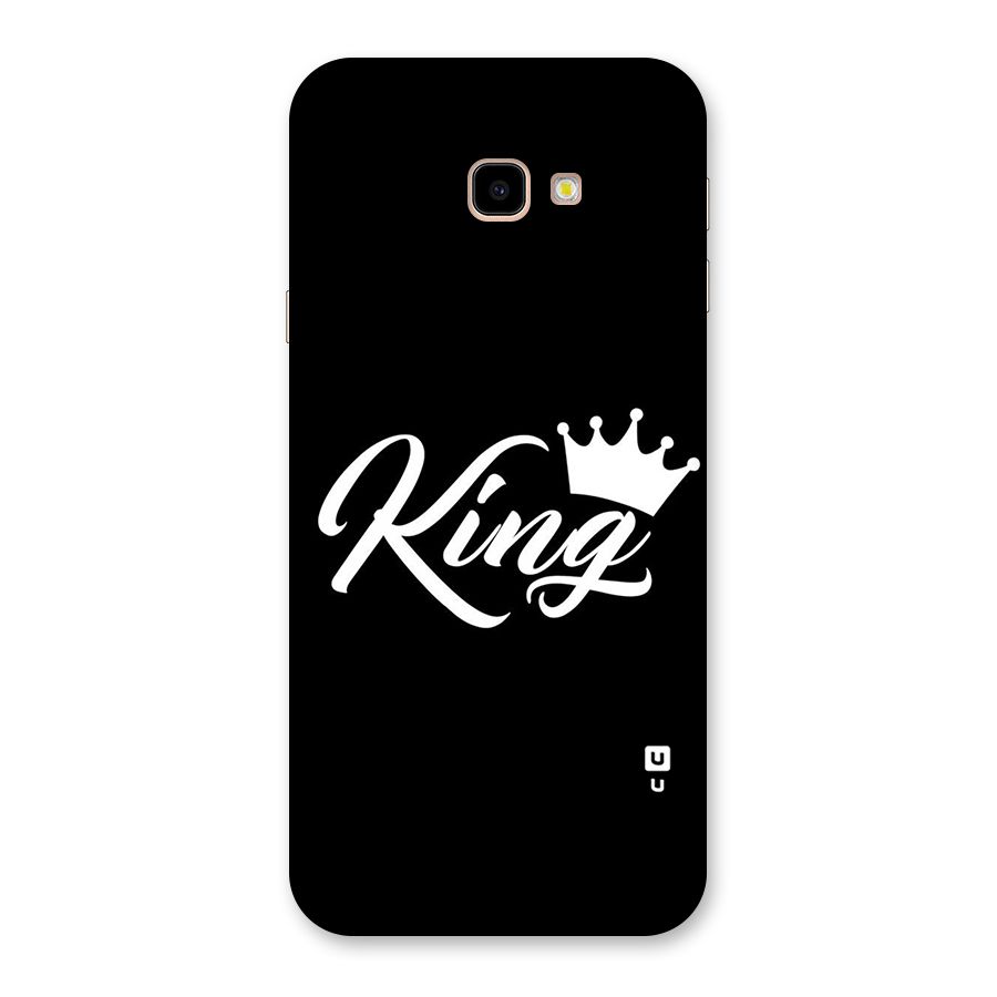 King Crown Typography Back Case for Galaxy J4 Plus