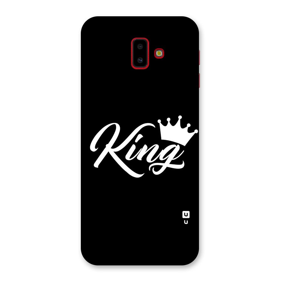 King Crown Typography Back Case for Galaxy J6 Plus
