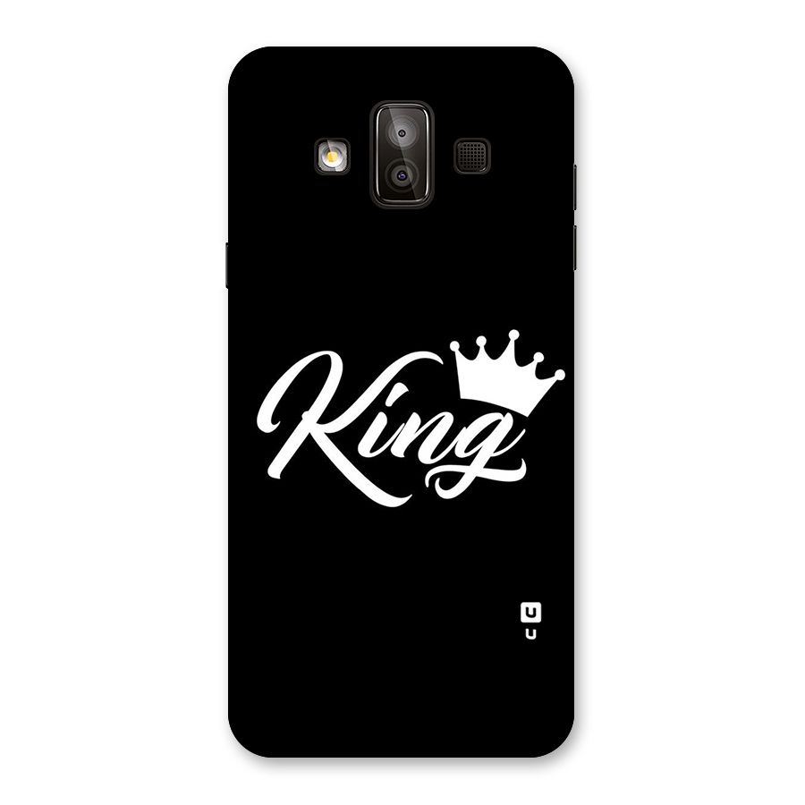 King Crown Typography Back Case for Galaxy J7 Duo