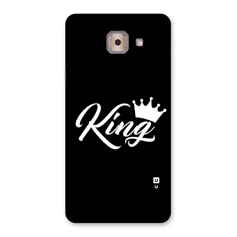 King Crown Typography Back Case for Galaxy J7 Max