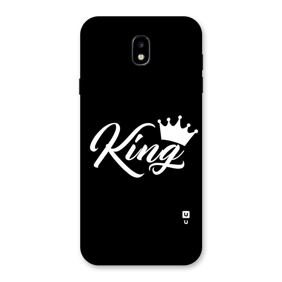 King Crown Typography Back Case for Galaxy J7 Pro