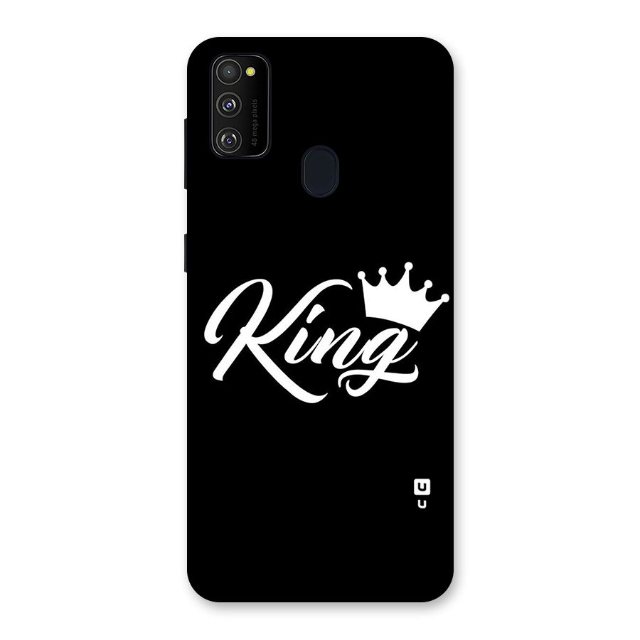 King Crown Typography Back Case for Galaxy M21