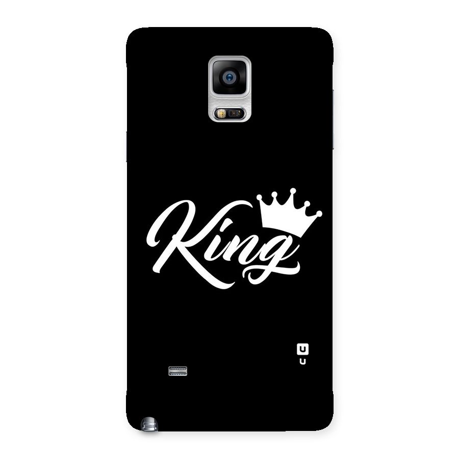 King Crown Typography Back Case for Galaxy Note 4