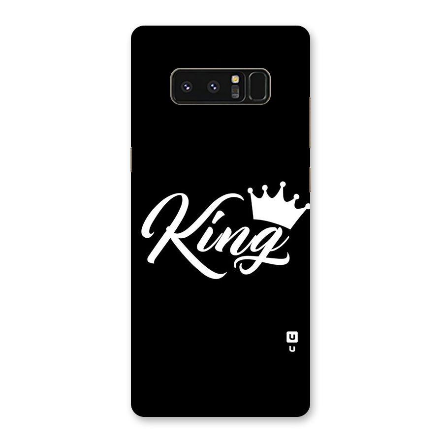 King Crown Typography Back Case for Galaxy Note 8