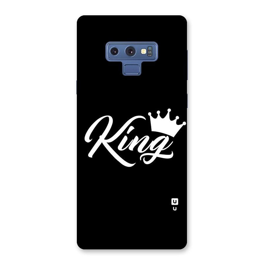 King Crown Typography Back Case for Galaxy Note 9