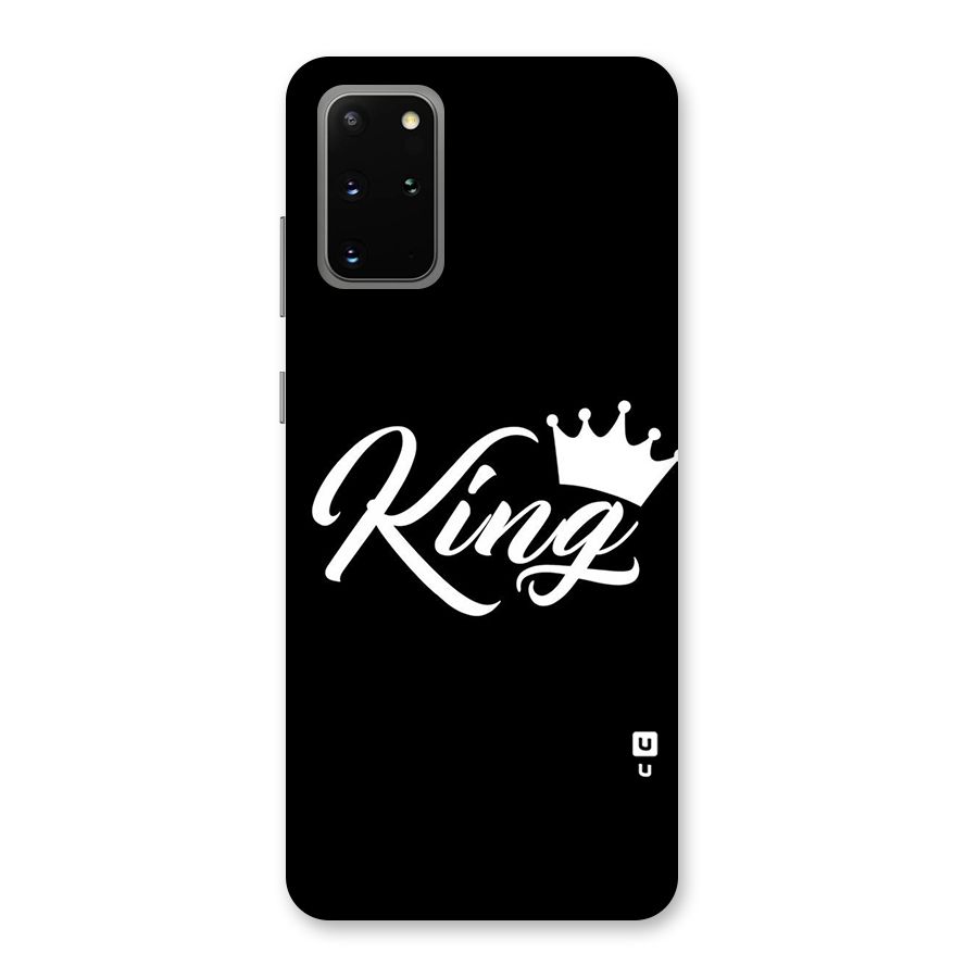 King Crown Typography Back Case for Galaxy S20 Plus