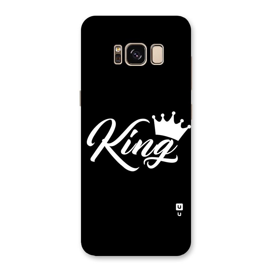 King Crown Typography Back Case for Galaxy S8