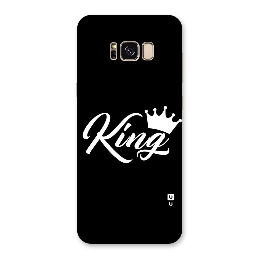 King Crown Typography Back Case for Galaxy S8 Plus
