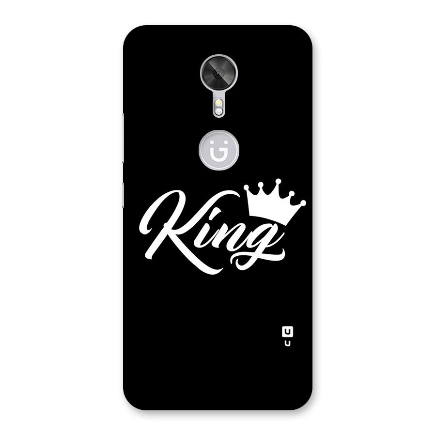 King Crown Typography Back Case for Gionee A1
