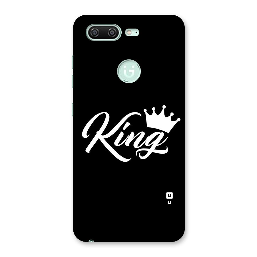 King Crown Typography Back Case for Gionee S10