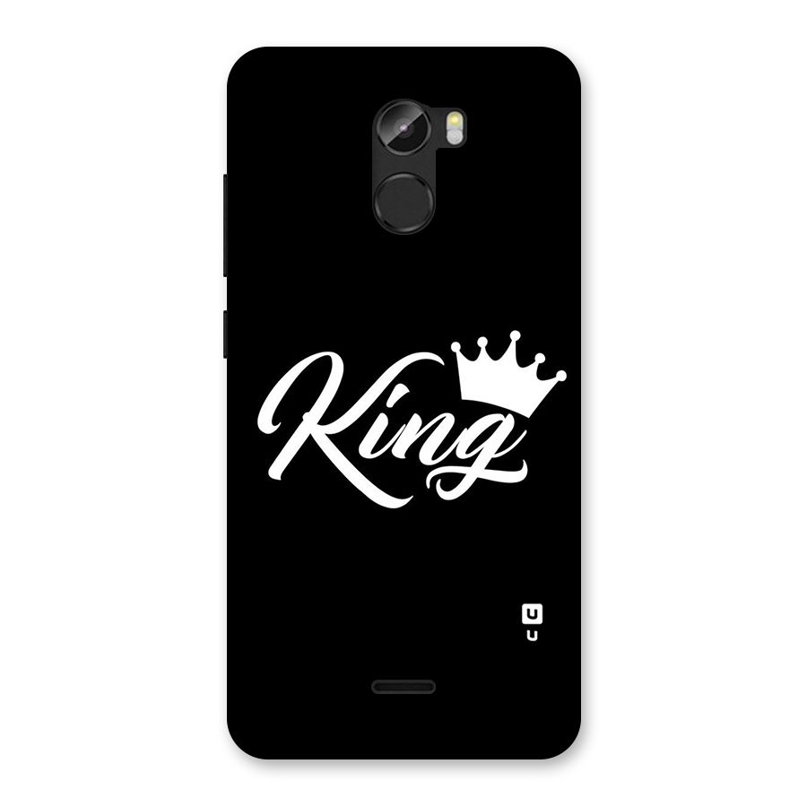 King Crown Typography Back Case for Gionee X1